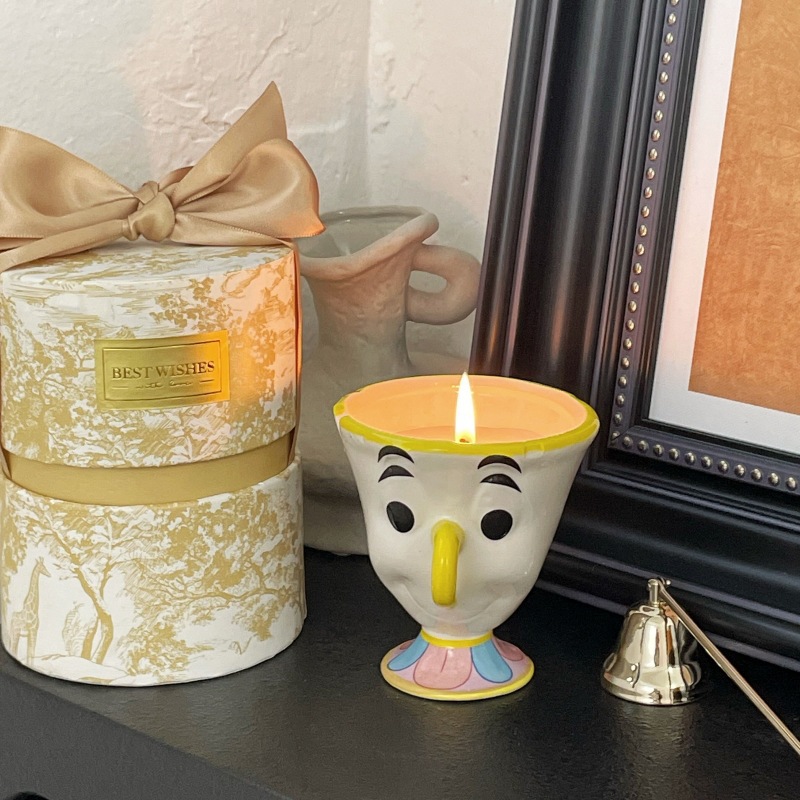 Archie Creative Scented Candle Gift Box, Home indoor Romantic scented Decorative items, office cultural atmosphere decoration supplies
