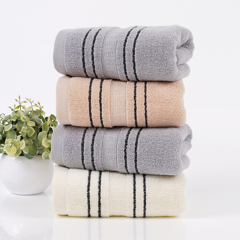 5-star Xinjiang cotton thickened pure cotton towel, adult household face wash absorbent all-cotton Class a bath towel wholesale custom rag Application Scenario