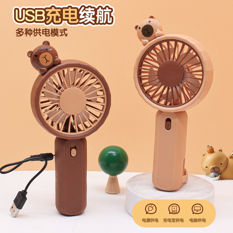 Cross-Border New Usb Rechargeable Mini Fan Handheld Hanging Dual-Purpose Small Fan Portable Blowing Complementary Food Wind Strong Other Categories Application Scenario