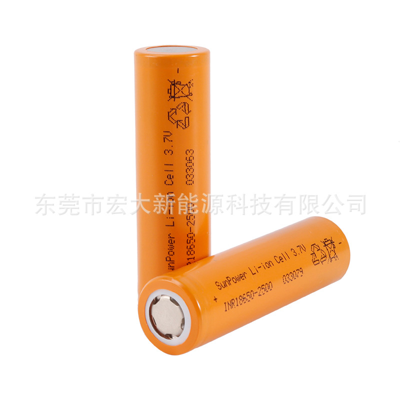 Changhong sanjie 18650 batería de litio 10C tipo de energía 2500mAh batería para herramientas eléctricas para vehículos eléctricos no utilizada Item Picture