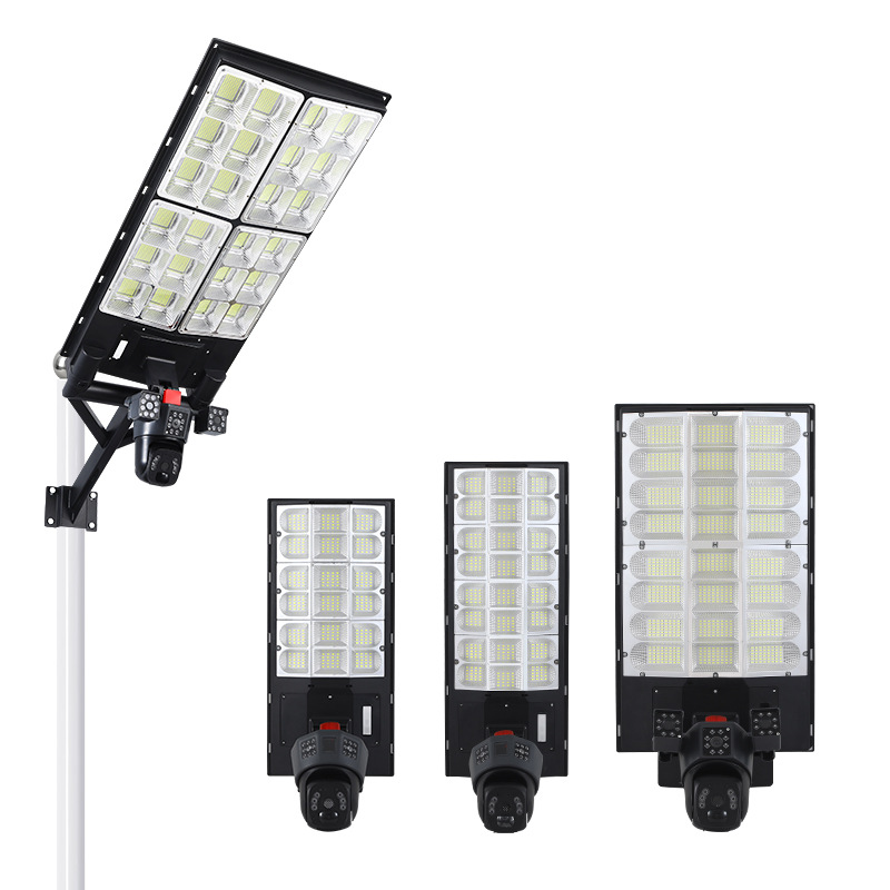 Solar-powered surveillance lights, outdoor rural roads, courtyard sensor cameras, smart led lights, lighting fixtures, outdoor lamps Item Picture
