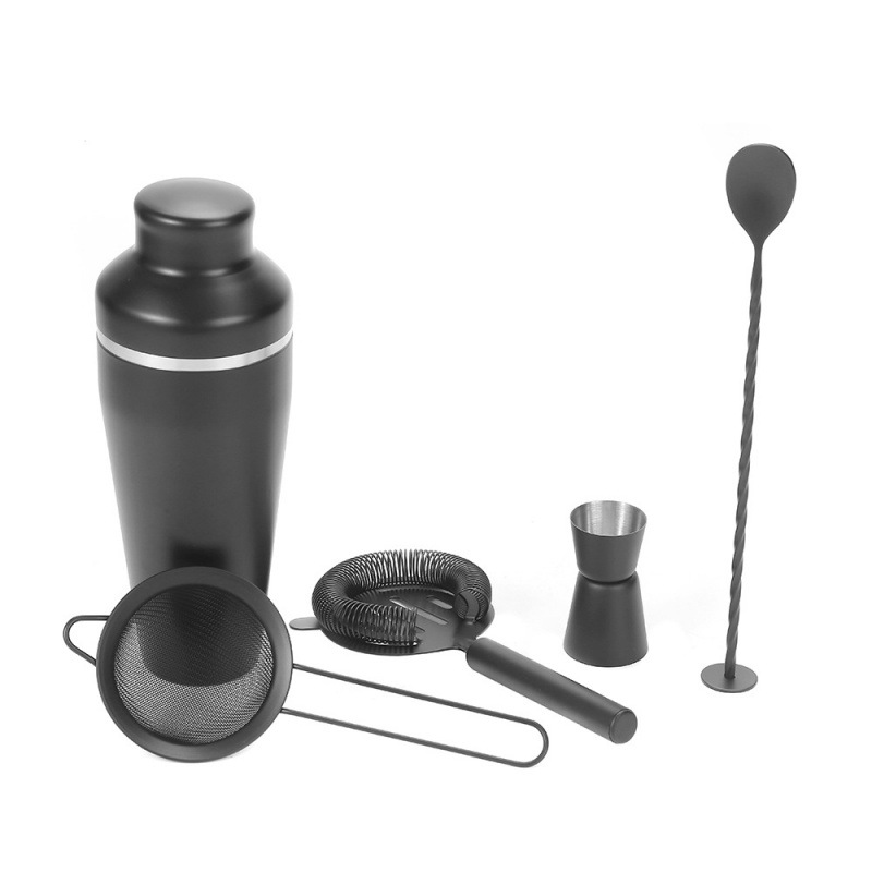 Factory Direct French Shaker Set Stainless Steel 600Ml Cocktail Shaker Cup Shaker Tools Full Set Of Fine Wine Item Picture
