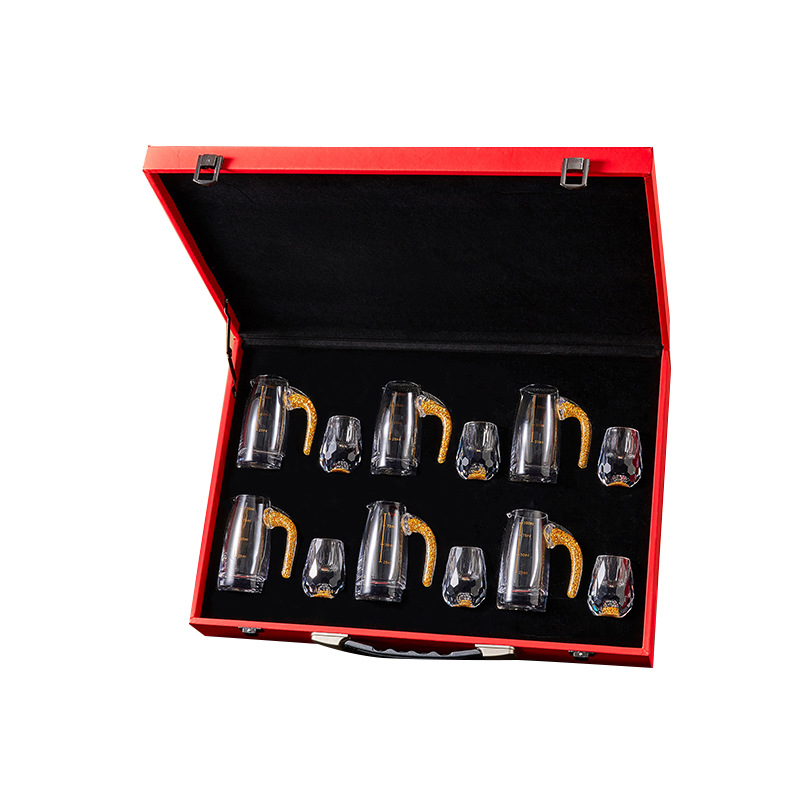 威士忌烟熏器/水晶杯/家居大摆件/皮具酒店用品/葡萄酒玻璃杯白底实物图