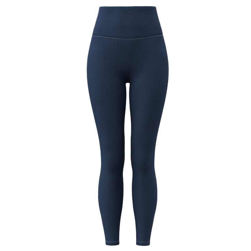 Air layer cloud sensation sports tight pants for women, summer high-waisted and hip-lifting yoga fitness pants, worn over outdoor sportswear Item Picture