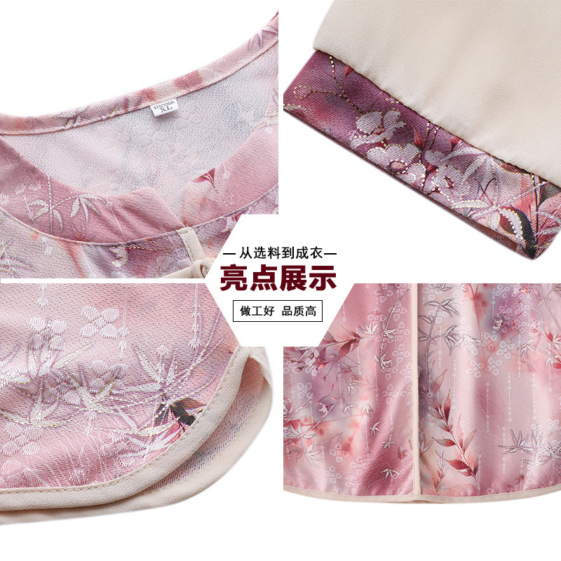 中老年女装实物图