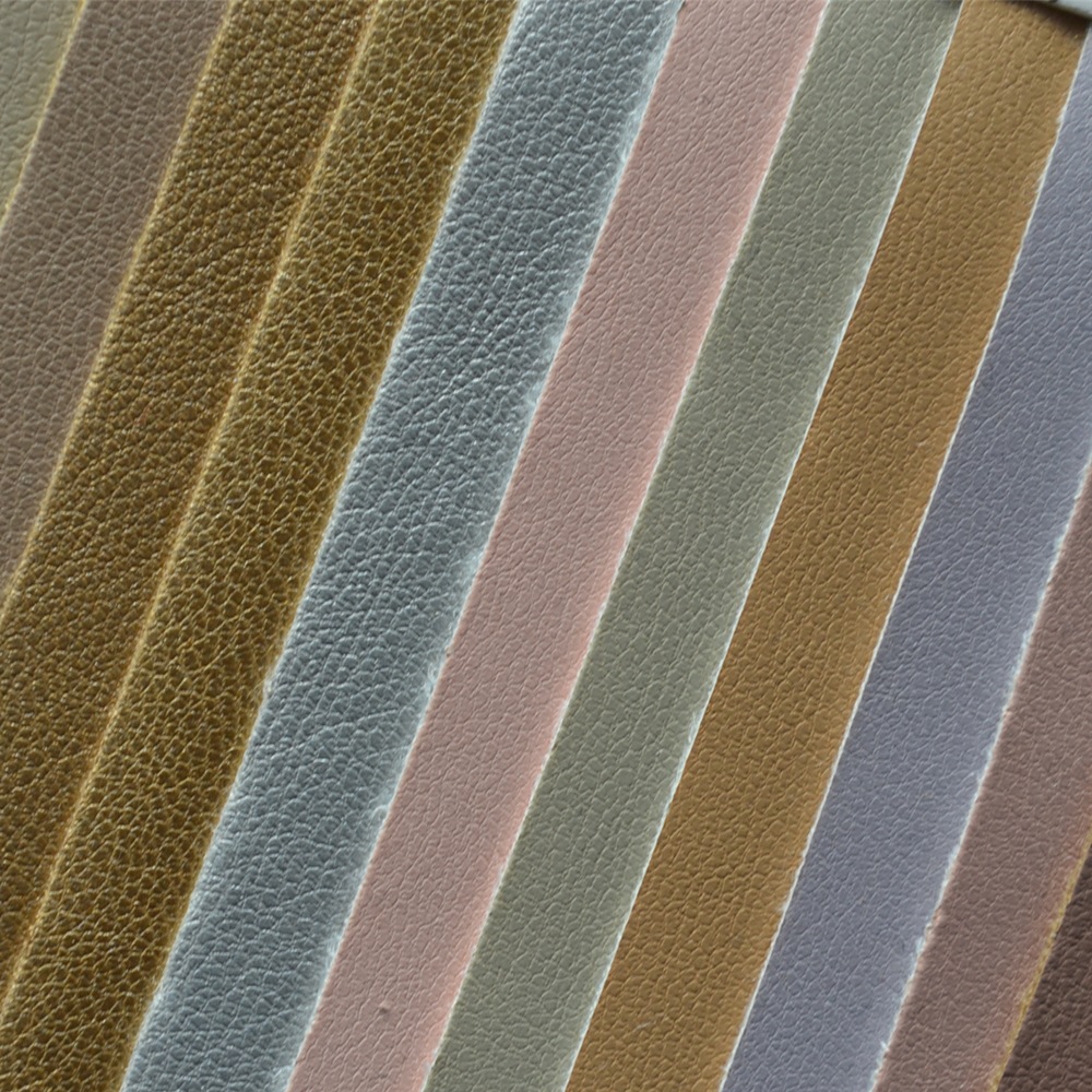 In stock, 0.6mm small sheep sheep pattern soft leather PU leather high-grade artificial leather fabric is available. It is suitable for fashionable bags and clothing. The PU leather has a fine texture and is an artificial leather Specification drawing