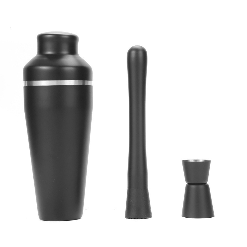 Factory Direct French Shaker Set Stainless Steel 600Ml Cocktail Shaker Cup Shaker Tools Full Set Of Fine Wine Application Scenario
