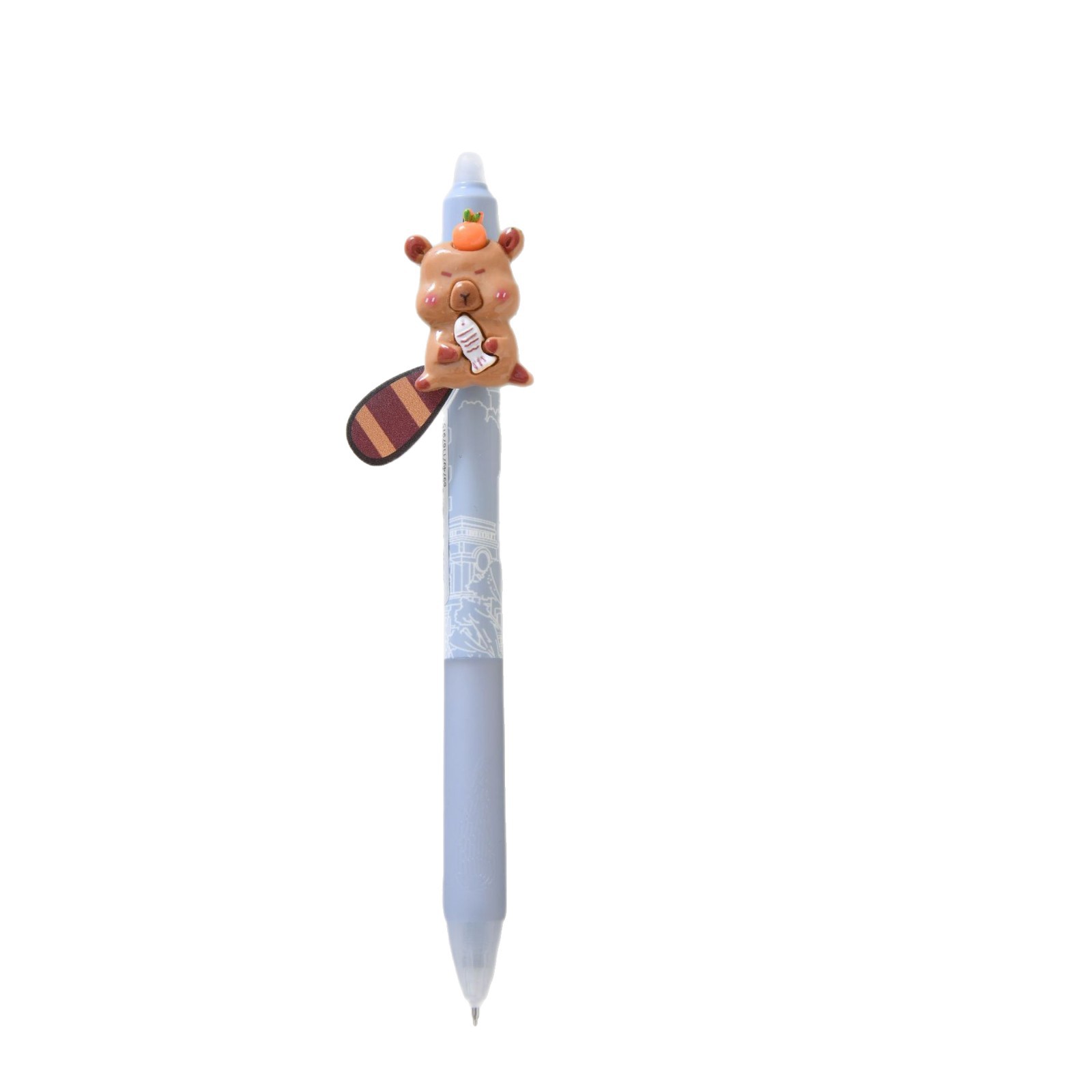 The new Capibala cute gel pen with a 0.5mm anti-slip grip is a stationery writing pen that can be used to erase questions Item Picture