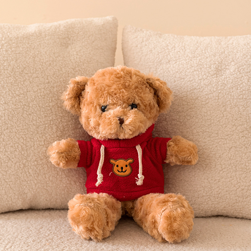 Wholesale teddy bear plush toys, sweaters, bear dolls, birthday gifts, setting up a stall for plush dolls, wholesale of children's dolls Specification image
