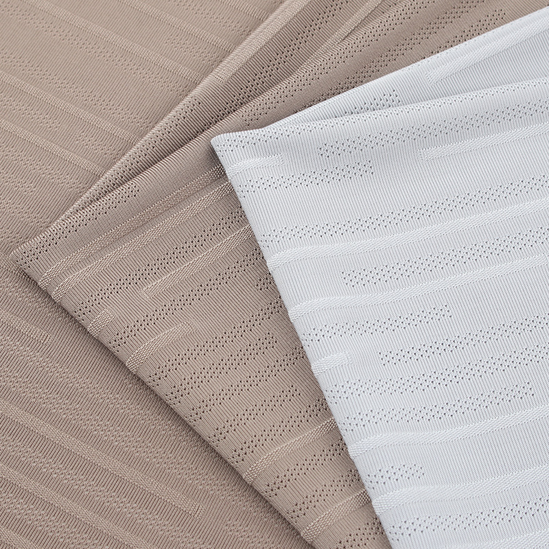 Ice Silk Sun Protection Quick-drying Fabric 170g polyester ammonia jacquard mesh fabric Breathable sports T-shirt Knitted polyester fiber 91% Spandex 9% special fabric for T-shirts, sun protection clothing, cycling clothes (Factory Stock) details Picture