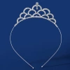 New children's headwear, heart-shaped princess crown headband, girls' hair accessory manufacturer, children's hair accessory headwear details Picture