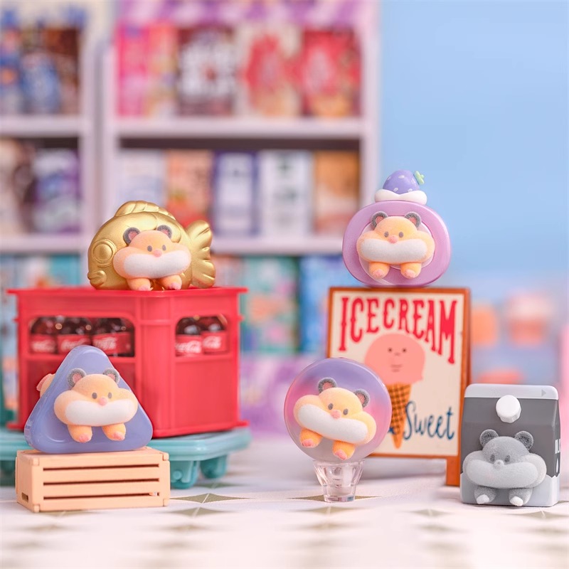 满仓-想和你贴贴系列盲袋盲盒可爱萌粒潮玩手办挂饰摆件玩具礼品