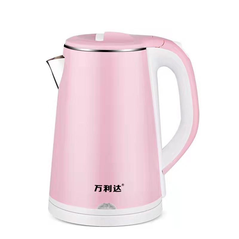 Wanlida insulated electric kettle, heating kettle, household dormitory insulated quick kettle, electric kettle, boiling kettle, stainless steel 2L details Picture
