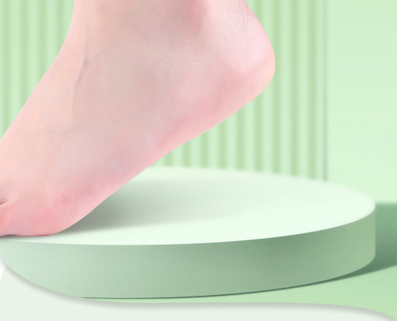 Silicone high heels with heel stickers to prevent the heels from falling off and the heels from rubbing against the feet. A great tool for transforming shoes into smaller ones. Sports leather shoes with half-size pads pic 14