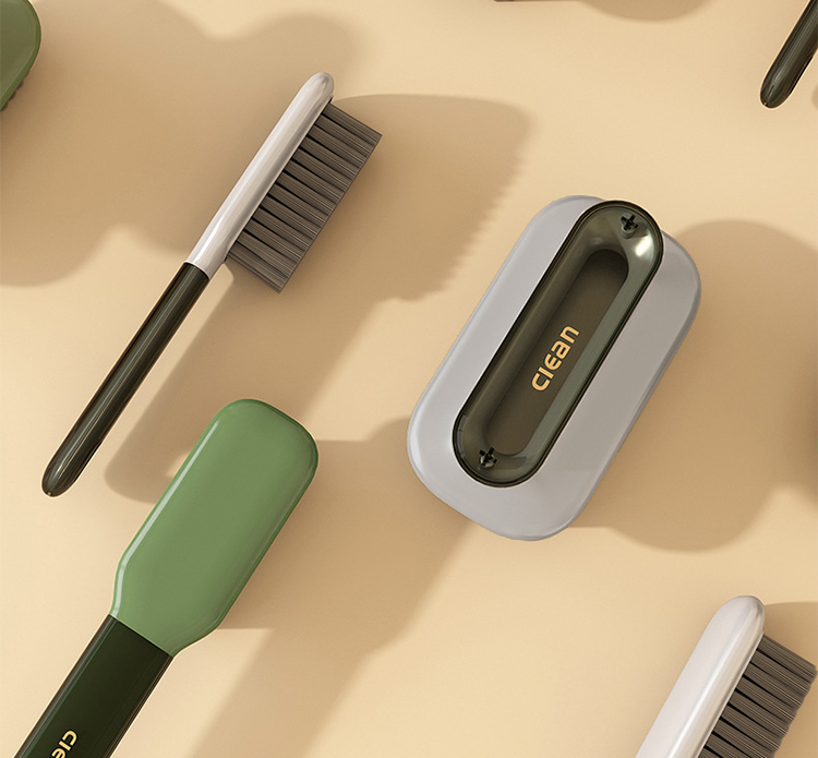Plastic shoe brush, household shoe washing brush, laundry cleaning brush set, multi-functional brush, student shoe brushing and washing small brush pic 13