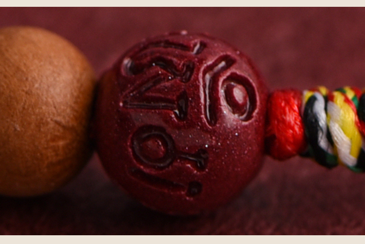 For the year of one's zodiac sign, there is a peach wood cinnabar red string for hands and feet. It is a simple and thin string for children, babies, adults, and summer pic 18