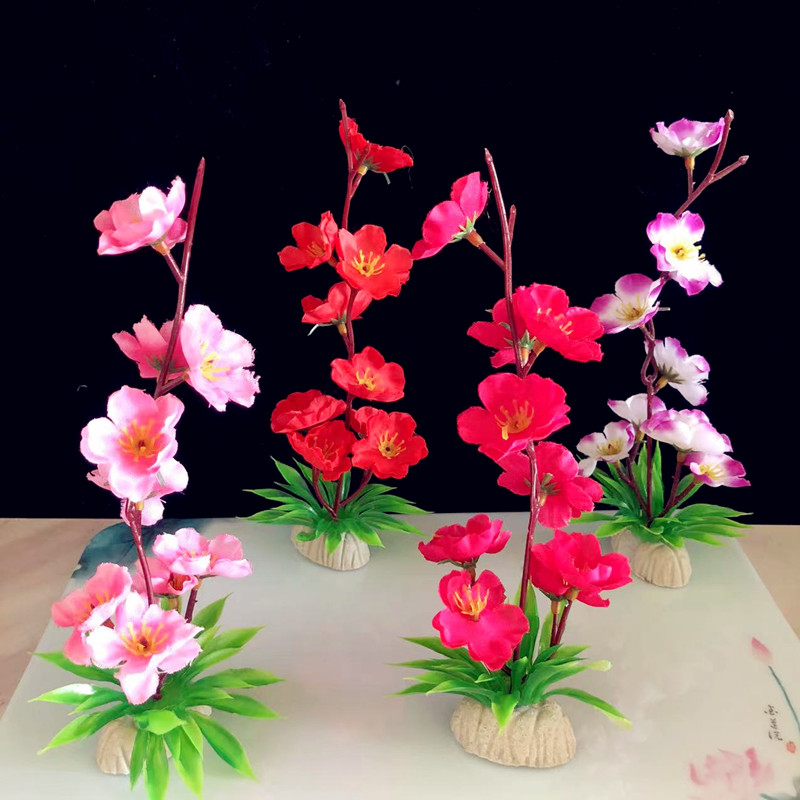 盘饰摆盘装饰仿真花草刺身拼盘创意意境小摆件酒店花餐厅冷菜喜宴详情图2