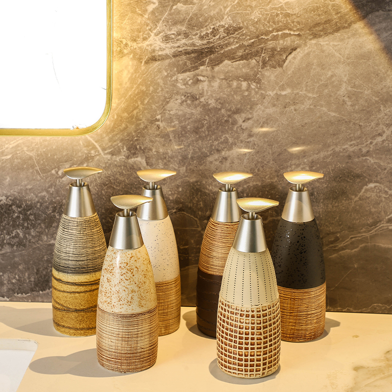 Hand sanitizer bottle, light luxury press bottle, laundry detergent, shampoo, body wash portioning bottle, hand sanitizer bottle, large capacity Specification image