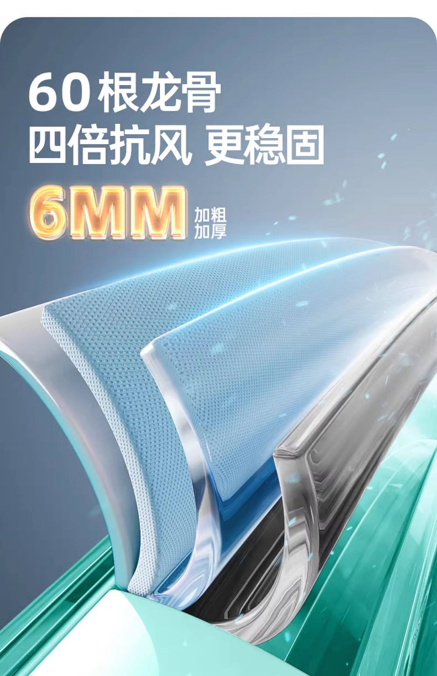 色丁长柄反向不湿车伞雨伞一次性防风防水详情7