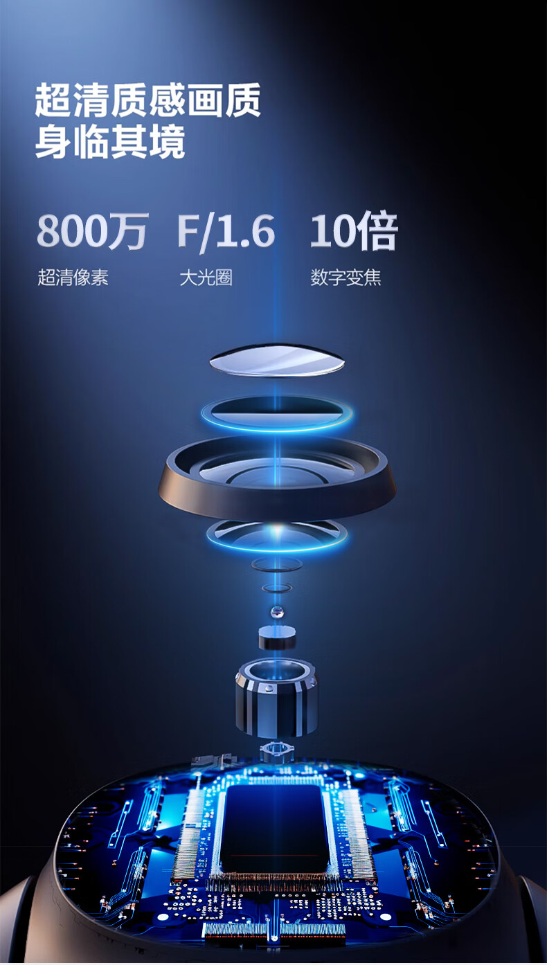 太阳能监控摄像360度无死角手机远程家用户外超清夜视室外摄影头详情33