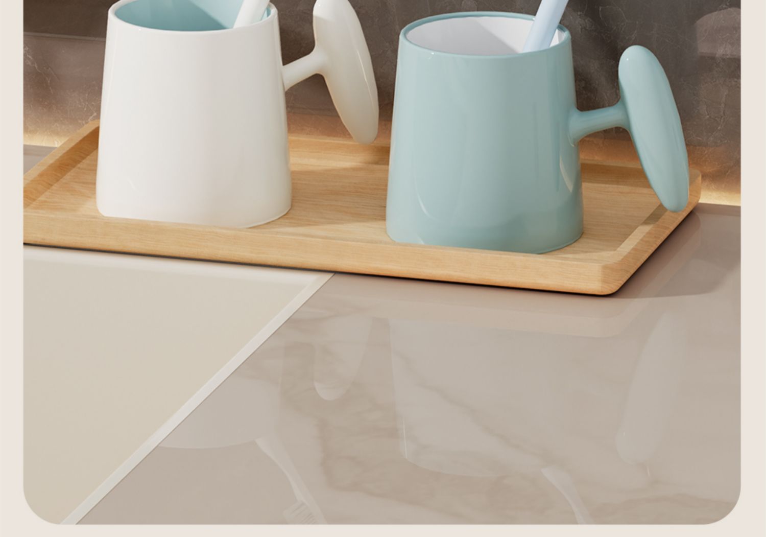 Anti-mold and antibacterial mouthwash cup, high appearance level, simple couple toothbrush cup, household student toothbrush cup, brushing cup pic 13