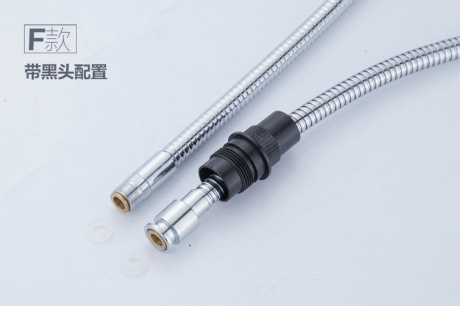 5H6S批发抽拉式厨房面盆冷热水龙头不锈钢软管 浴缸拆卸伸缩龙头详情18