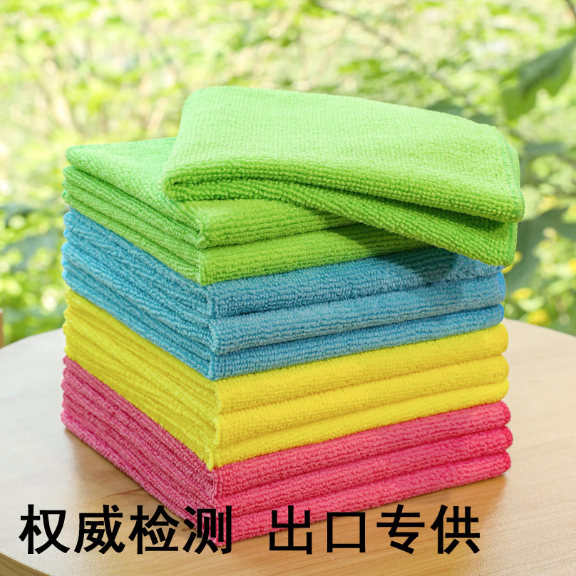 咖啡厅清洁抹布吧台吸水擦桌子玻璃布奶茶店小毛巾不易掉毛保洁细节图