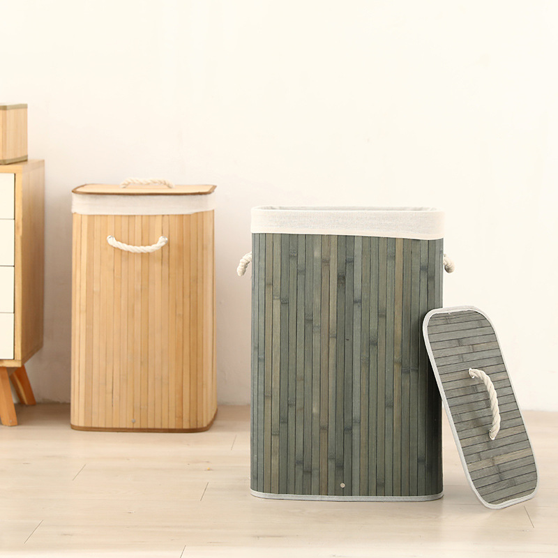 竹编脏衣篓家用大容量衣服收纳筐晒衣篮火锅店汗蒸酒店专用换衣筐