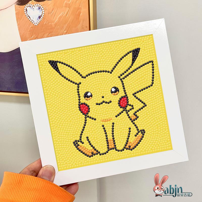 钻石画、皮画实物图