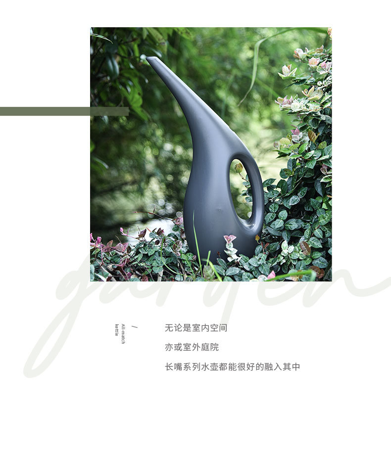 大容量洒水壶浇花塑料多肉植物浇水壶长嘴花洒壶园艺尖浇菜壶家用详情10