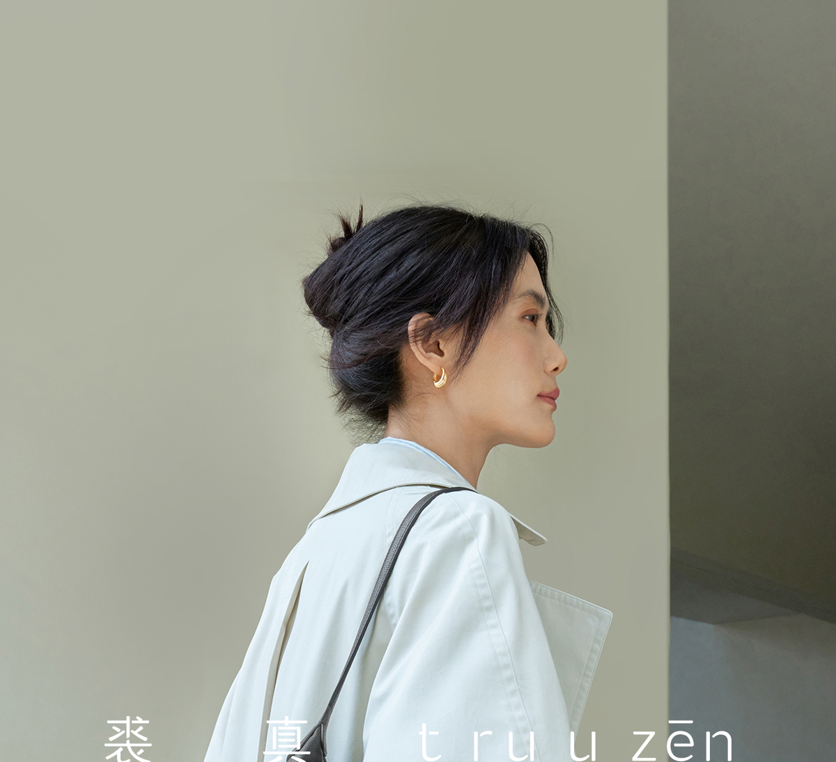 裘真植鞣牛皮腋下经典hobo包百搭休闲单肩斜挎通勤包真皮饺子包女详情1