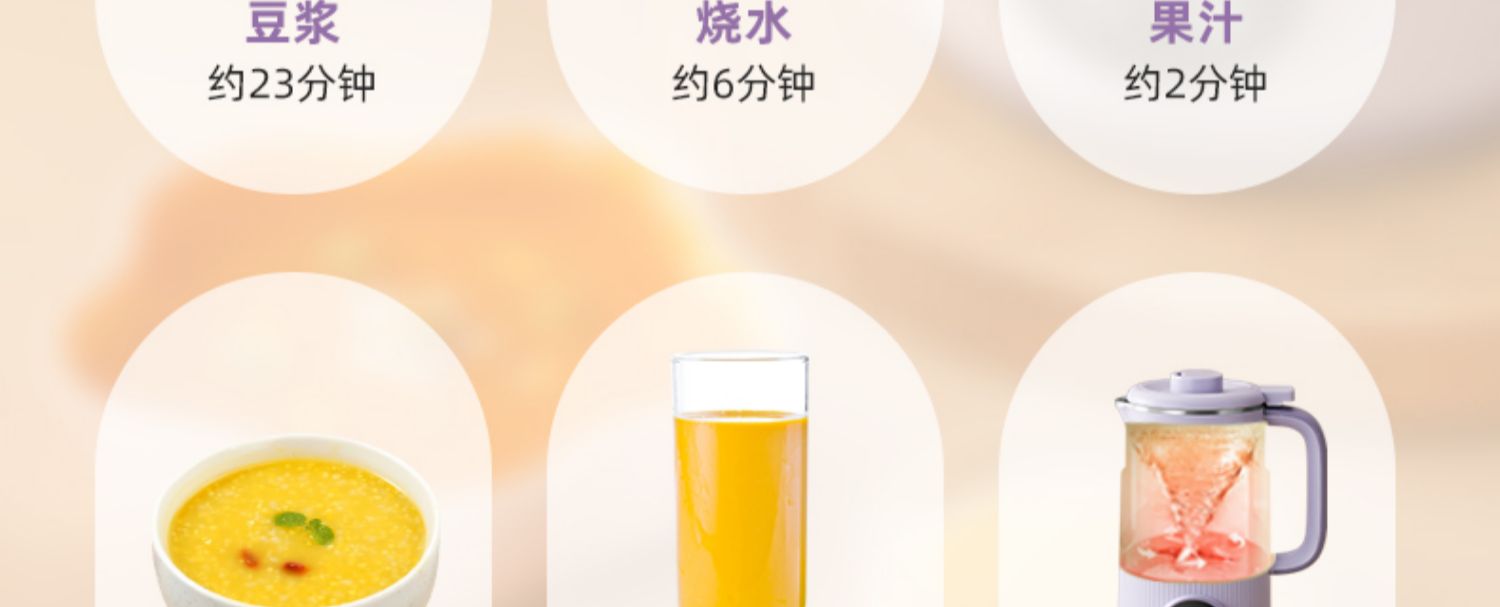 德国OSTMARS豆浆机家用全自动小型迷你多功能新款破壁机免煮免滤详情12