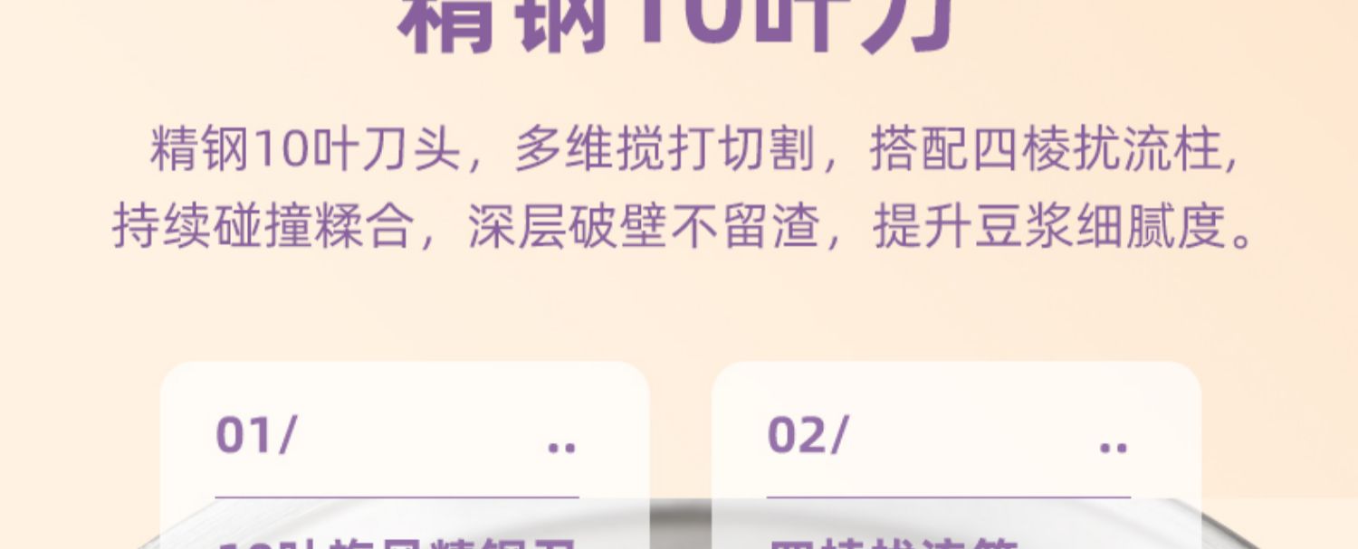 德国OSTMARS豆浆机家用全自动小型迷你多功能新款破壁机免煮免滤详情20