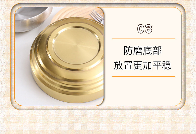 韩式不锈钢冷面碗家用双层拌饭碗高颜值沙拉碗商用大汤碗螺蛳粉碗详情17