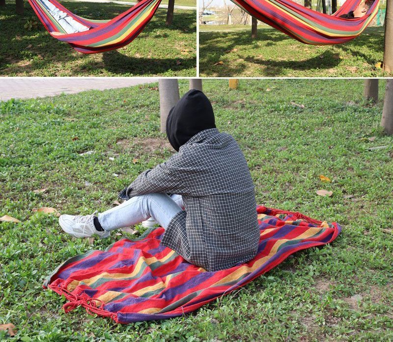 吊床户外秋千成人室内儿童吊椅阳台家用防侧翻吊篮多人双人露营详情9