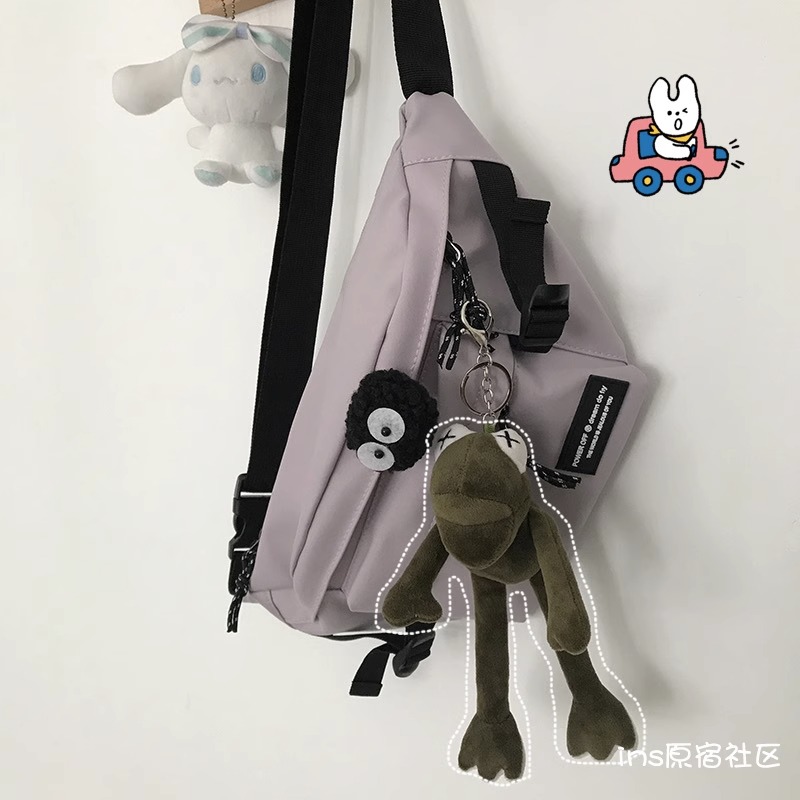 斜挎包男款潮牌潮流胸包男士背包运动单肩包女手机男生小挎包腰包详情18