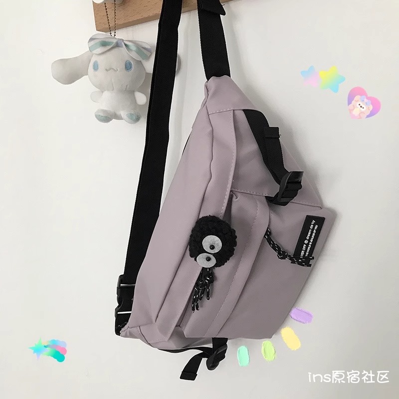 斜挎包男款潮牌潮流胸包男士背包运动单肩包女手机男生小挎包腰包详情15