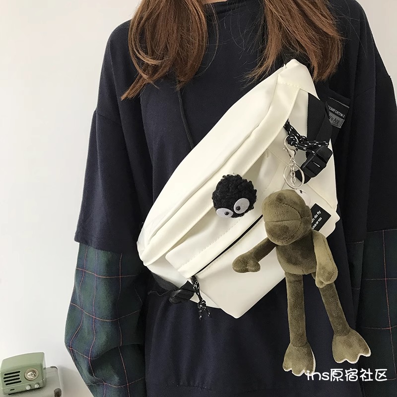 斜挎包男款潮牌潮流胸包男士背包运动单肩包女手机男生小挎包腰包详情6