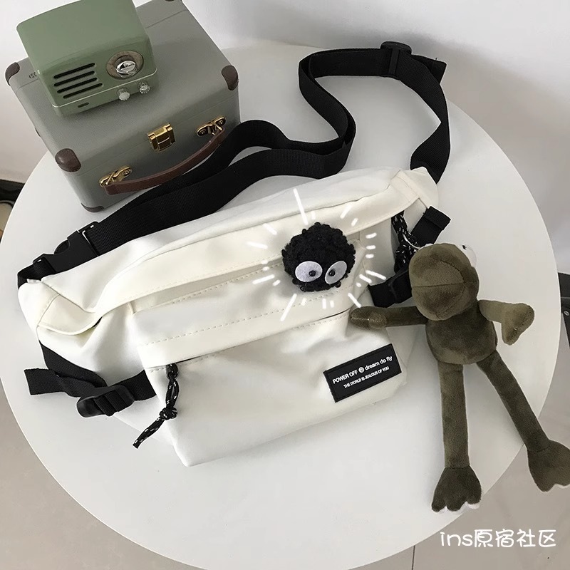 斜挎包男款潮牌潮流胸包男士背包运动单肩包女手机男生小挎包腰包详情20