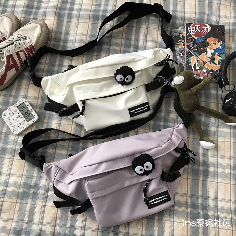 斜挎包男款潮牌潮流胸包男士背包运动单肩包女手机男生小挎包腰包详情22