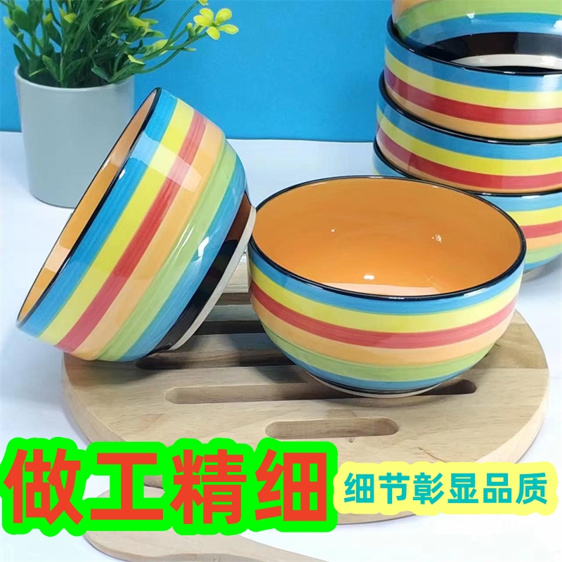 陶瓷碗/不锈钢碗/锅碗/碗碟盘子/摔碗细节图