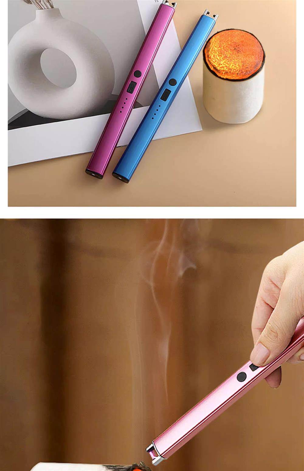 Moxibustion igniter, moxa stick, moxa column, moxa wool igniter, charging windproof igniter, magic tool, incense igniter pic 18