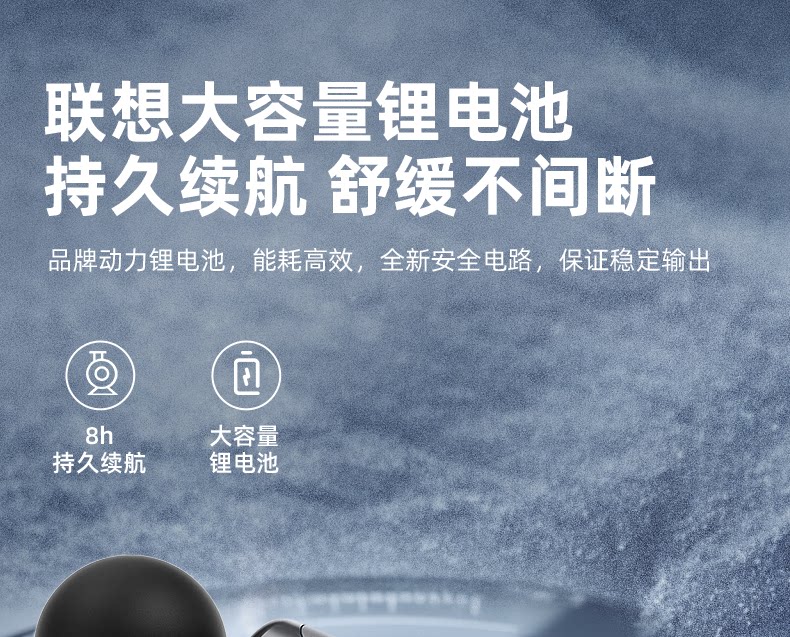 联想筋膜枪肌肉放松按摩器男生女生多功能震动颈膜枪电动按摩枪详情20