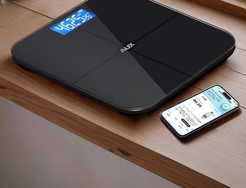 Oaks weighing scale, household precise body fat scale, small rechargeable weight loss dedicated electronic weighing, intelligent human body scale pic 2