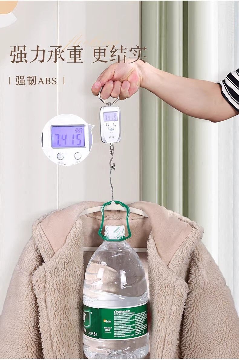 植绒椭圆半圆衣架加厚挂衣防滑防肩角晾衣服用撑子无痕家用衣阳台详情12