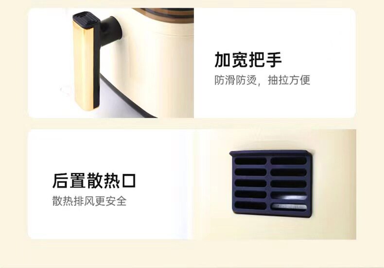 空气炸锅6升智能大容量多功能家用电烤箱无油烟全自动一体机详情14