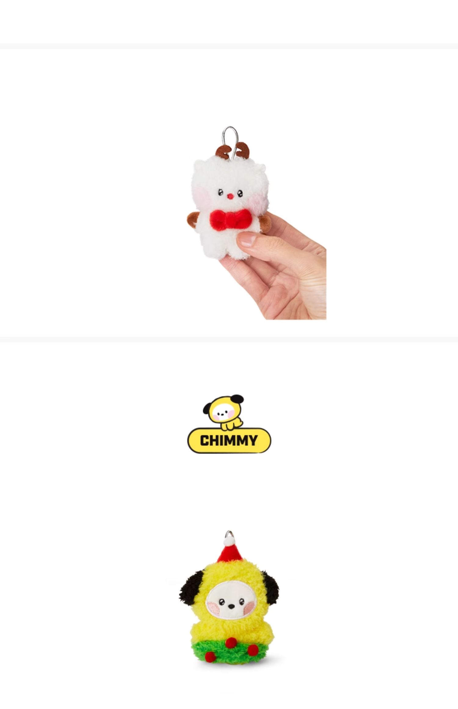 BT21miniminini圣诞系列毛绒挂件玩偶钥匙扣礼品可爱公仔娃娃玩具详情11