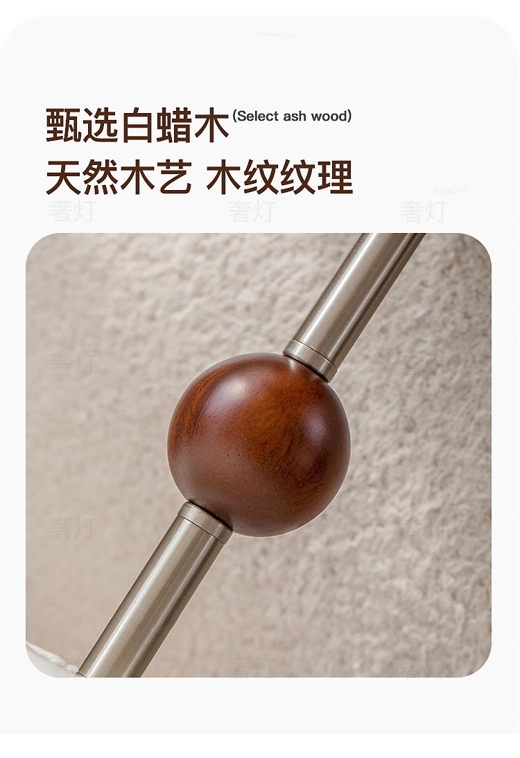 复古南洋风卧室灯吸顶灯新款中古创意南瓜造型艺术书房间主卧灯具详情19