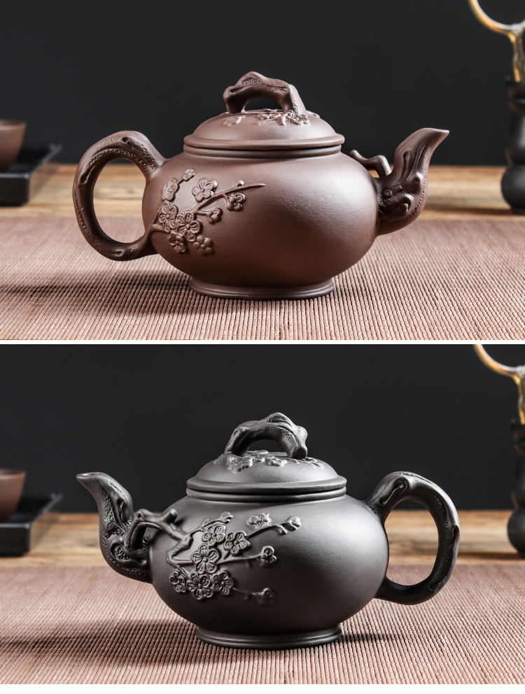 紫砂茶壶大容量紫砂壶家用大号泡茶器宜兴手工茶壶功夫茶具杯套装详情23