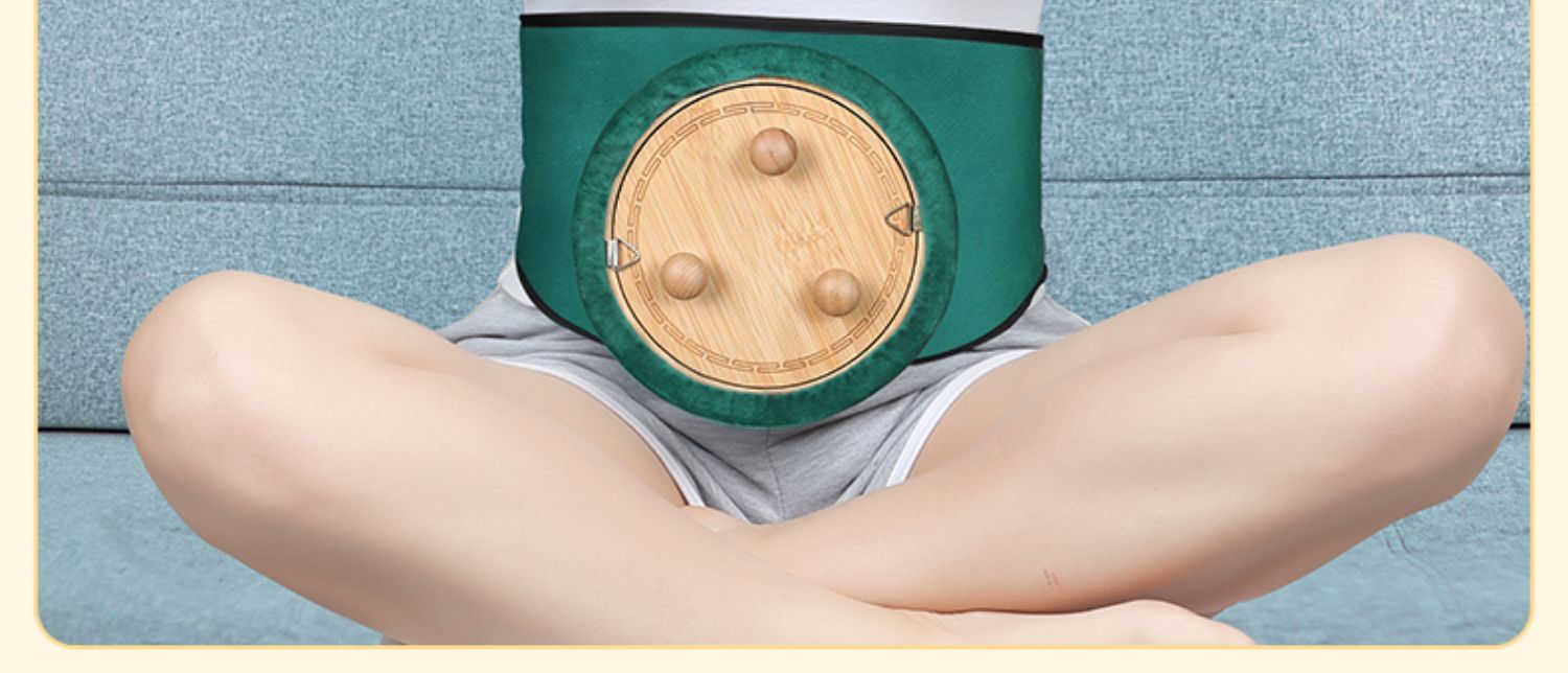 Three-needle moxibustion equipment, massage device, temperature-adjustable moxibustion box, portable moxibustion on the abdomen, abdomen and waist, special Nan bamboo suspended moxibustion box pic 26